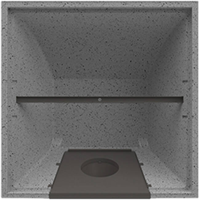 EPS Plenum isoliert 590x590 Ø 200mm