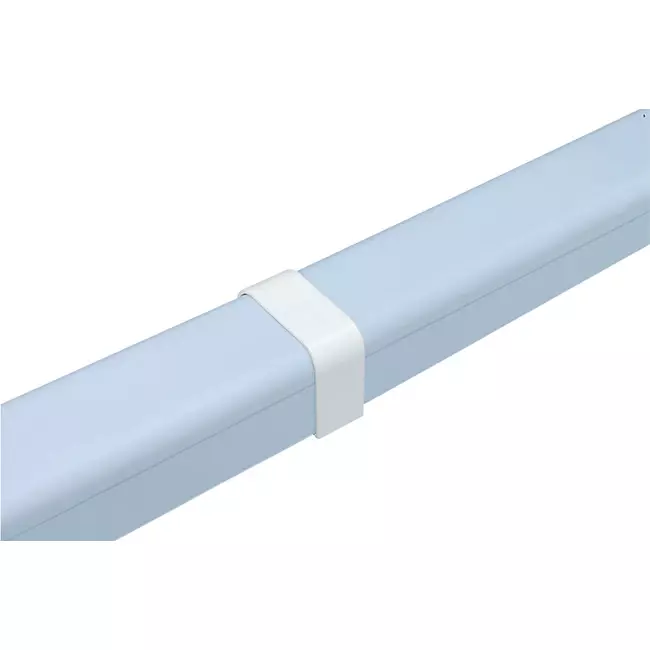 Climaplus-Klimakanal Anschluss 90x65mm RAL 9010 WEISS