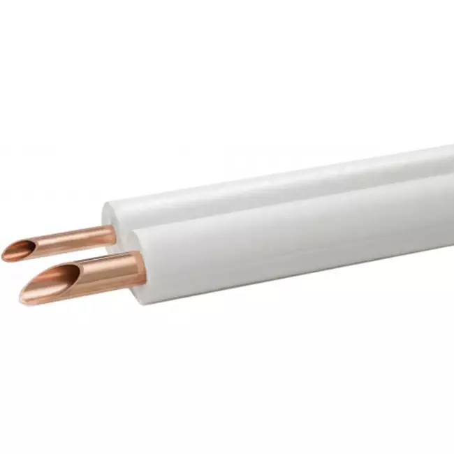 CUPEX isoliertes Doppelkühlrohr 1/4-1/2, 20 Meter