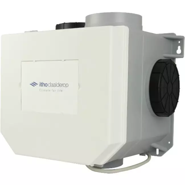 Itho Daalderop CVE-S ECO Optima Hochleistungspaket HE 415 m³/h + Feuchtigkeitssensor + CO2-Regelung + 4 Ventile - Eurostecker
