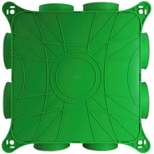 DucoBox Komplettpaket DucoBox Silent Connect 400 m³/h + RFT-bedienung + 4 Ventile