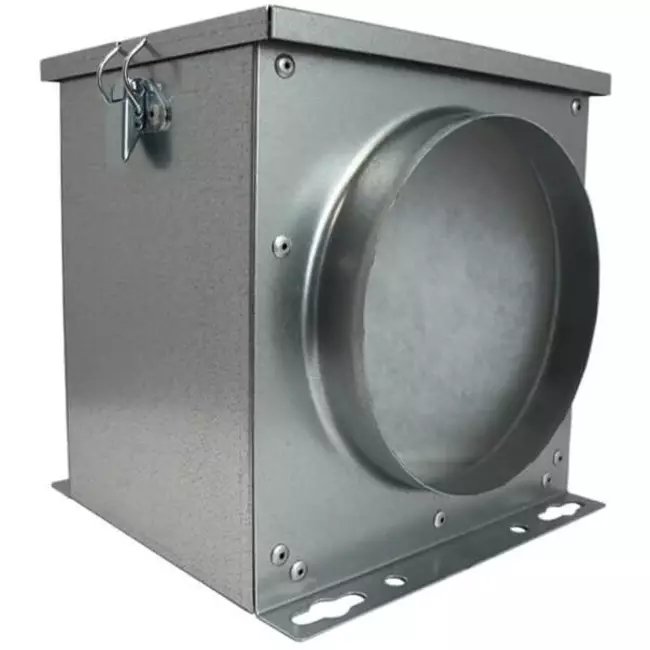 Ruck Luftfilterbox mit Vlies Ø 100 - FV 100