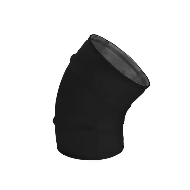 Wickelfalz Bogen 45° Ø 160mm - maßgeschneidert RAL9005
