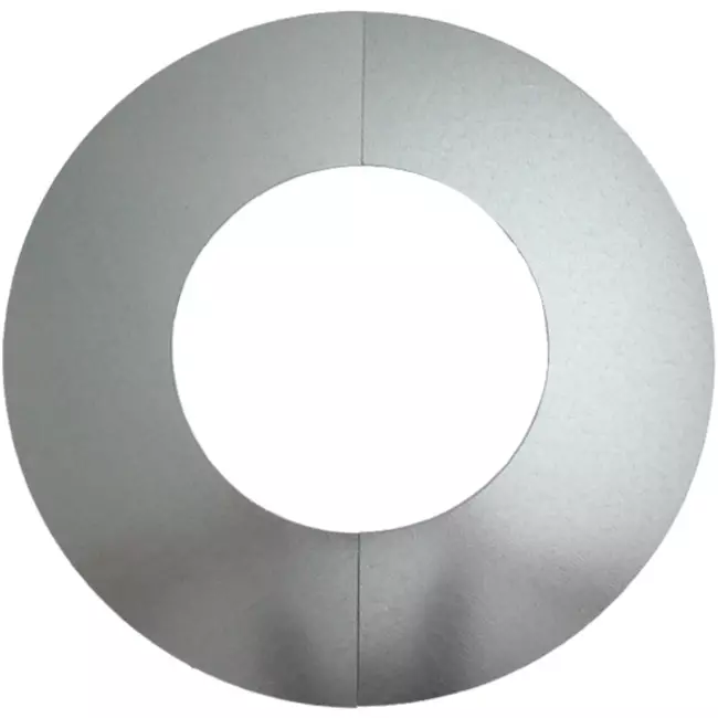 Abdeckrosette Ø 315 mm sendz. verzinkt (2 Teile)