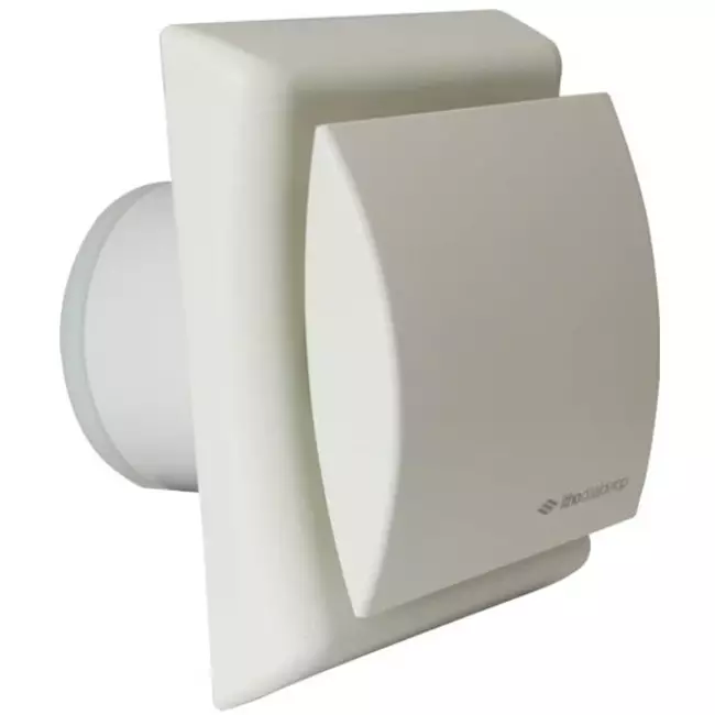 Itho Daalderop Badlüfter Ø100 mm- weiß BTV-N200
