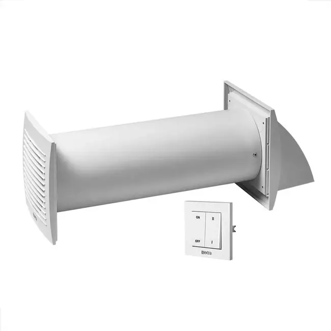 Europlast dezentrales WRG-Gerät 150 mm mit Schalter