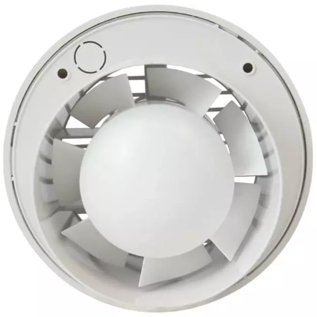 Badlüfter Ø 100 mm Mit timer Weiß rund - EA100T