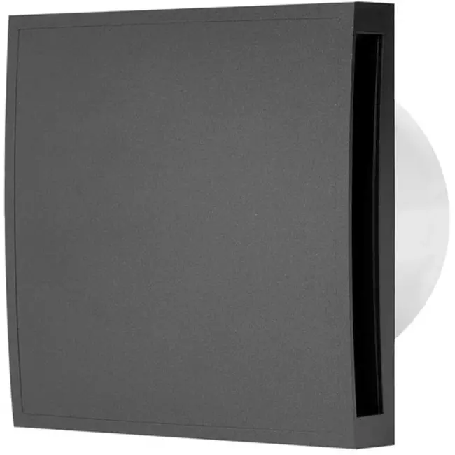 Badlüfter Ø 150 mm Anthrazit mit timer - Design EET150TA