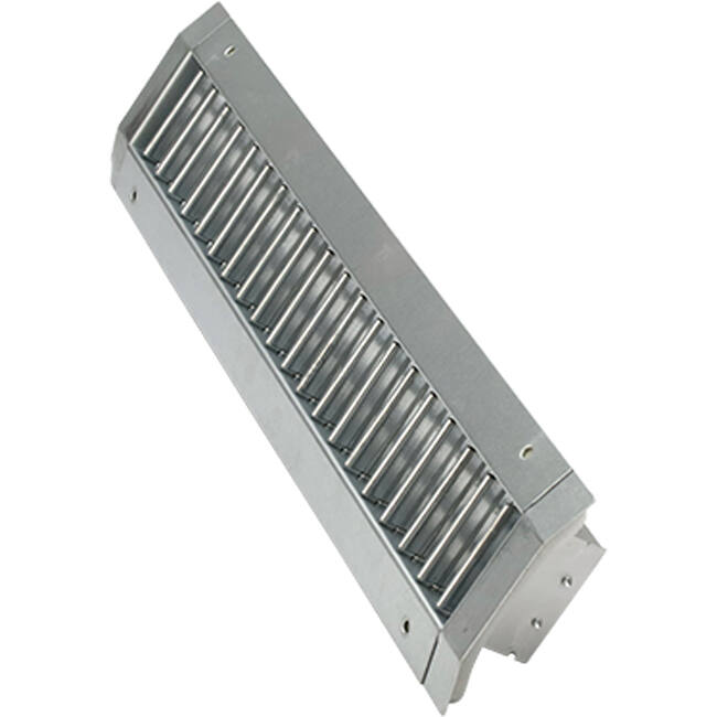 Rohrgitter doppelt verstellbar 325x75 mm für Wickelfalzrohre 160 bis 400 mm - DGS-DB325x75