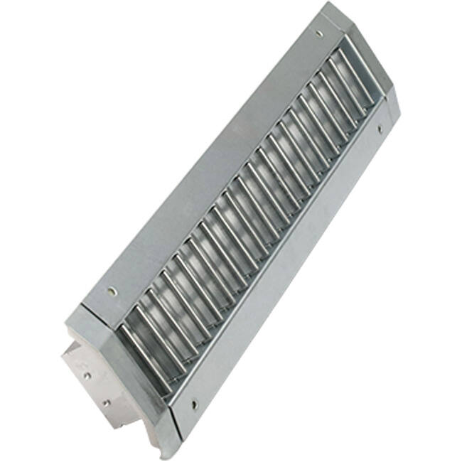 Rohrgitter doppelt verstellbar 325x75 mm für Wickelfalzrohre 160 bis 400 mm - DGS-DB325x75