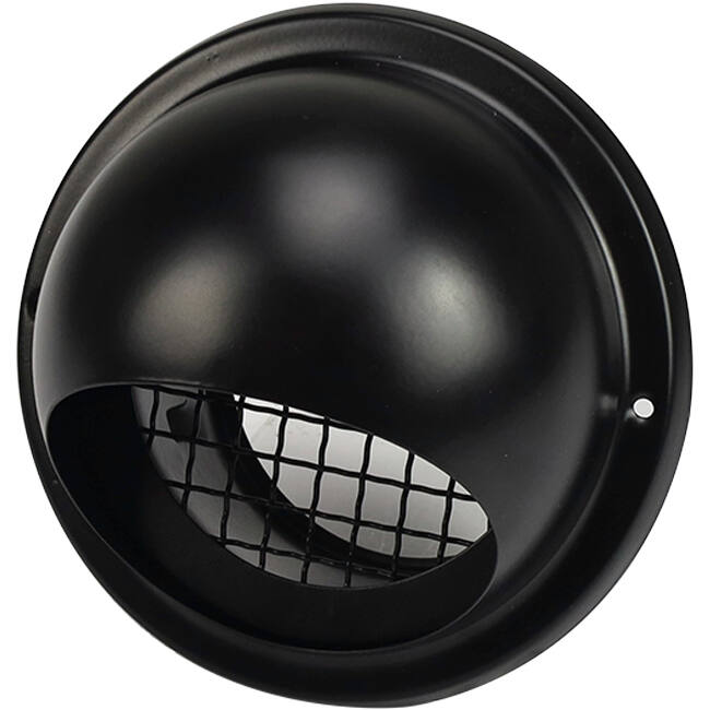 Edelstahl-Pendelrollenrost 150 mm Wanddurchlass - EL-SS-B150 SS RAL9005