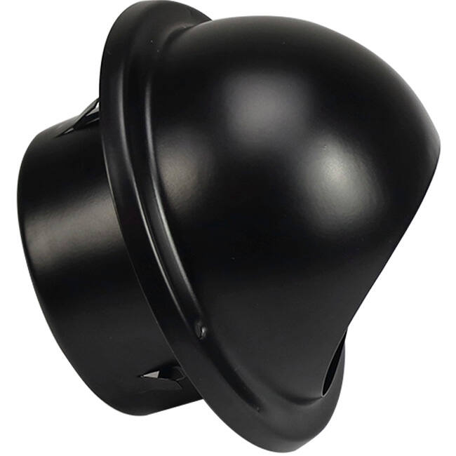 Edelstahl-Pendelrollenrost 150 mm Wanddurchlass - EL-SS-B150 SS RAL9005