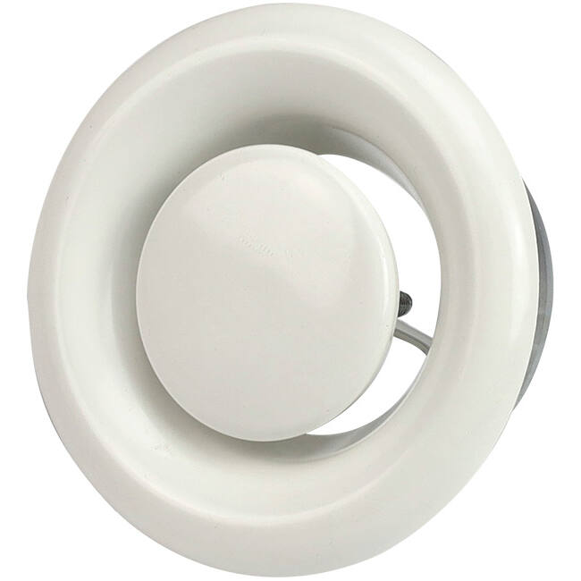 Entlüftungsventil 80 mm Metall - E-DVS80 RAL9010
