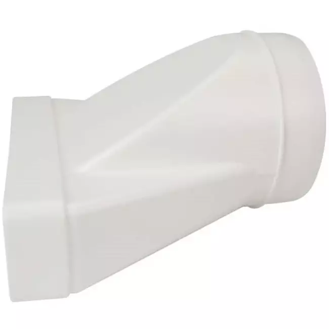 Reduzierstück Kunststoff rechteckig 220x90mm nach rund Ø 150 mm KSD29-150