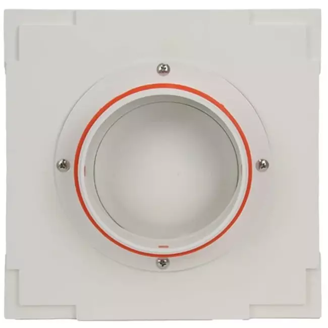 Ergovent rahmenloses verputzbares Ventiel - Quadratisch - 100 mm