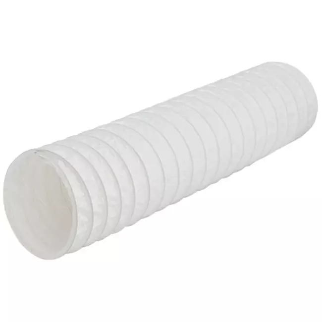 PVC 150 mm weißer Flexschlauch - 6 m