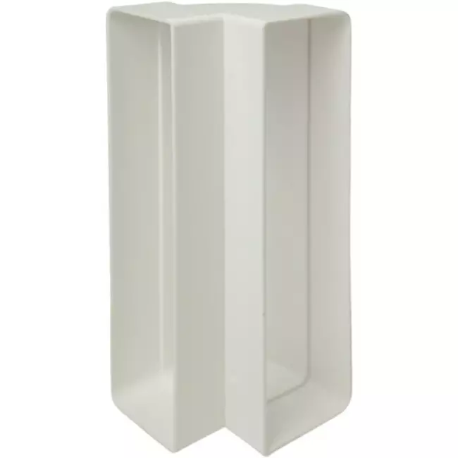 Bogen für Flachkanal 90° Kunststoff Vertikal 220x90mm KLV29-90