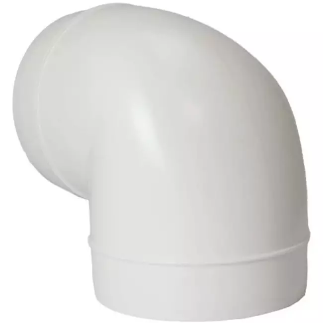 Bogen 90° Kunststoff Ø 125 mm AL125-90
