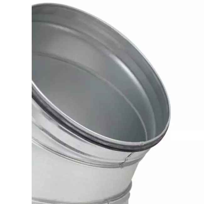 Wickelfalz Bogen 45° Ø 250mm
