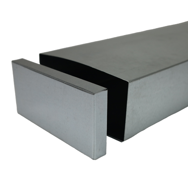 Enddeckel für Flachkanal 300x80