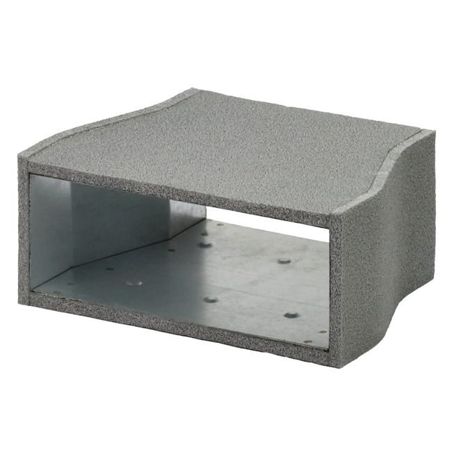 Thermoduct-Reduzierstück 300x80 auf 170x80 für Rohrleitungen