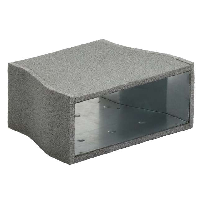 Thermoduct-Reduzierstück 300x80 auf 170x80 für Rohrleitungen