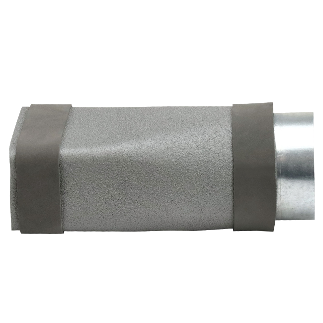 Thermoduct Reduzierstück 220x80 mm nach Rohr Ø 160 mm