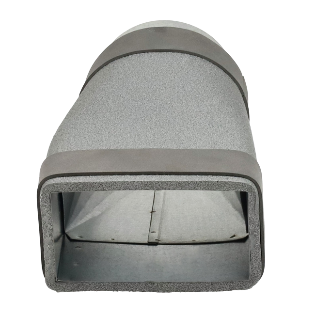 Thermoduct Reduzierstück 220x80 mm nach Rohr Ø 150 mm