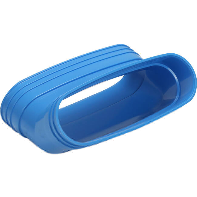 Wavin Ventiza Bogen 45 Grad PVC oval 195x80 mm vertikal M/M