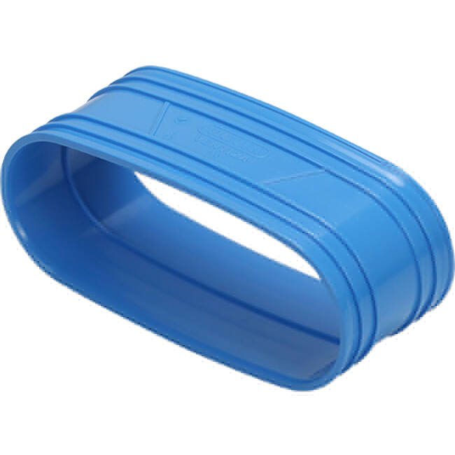 Wavin Ventiza PVC Klebemuffe oval 235x80 mm M/M