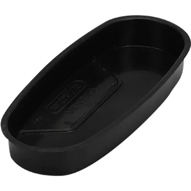 Wavin Ventiza Endkappe PVC oval Kanal 195x80 mm