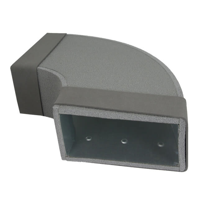 Thermoduct Bogen für Flachkanal 90º 220x80 mm Horizontal