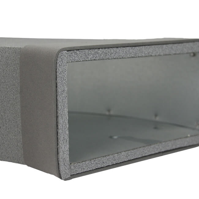 Thermoduct Bogen für Flachkanal 90º 220x80 mm Horizontal