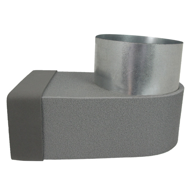 Thermoduct-Manschette 170 mm x 80 mm bis Durchmesser 150 mm für Rohrleitungen
