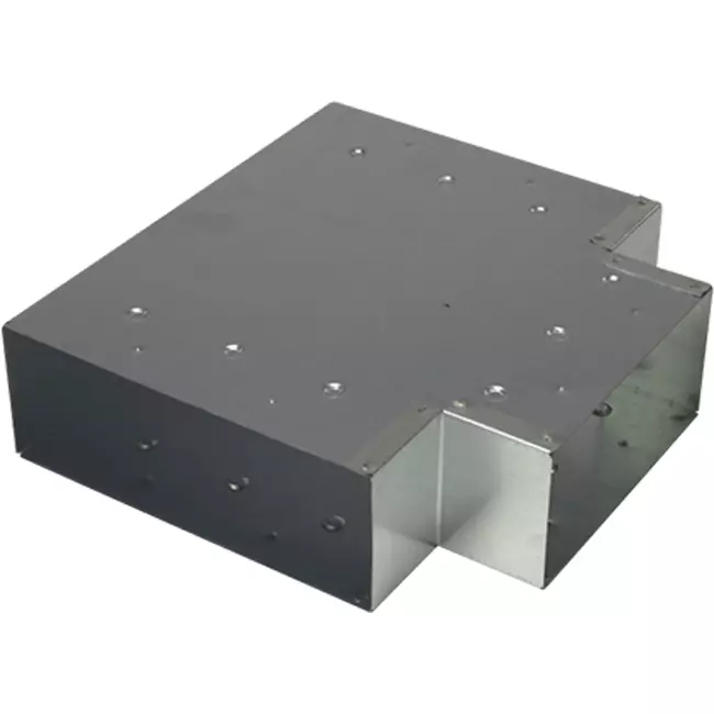 T-Stück (gewinkelt) 90 Grad 220x80 mm - 170x80 mm für Abgasanlage