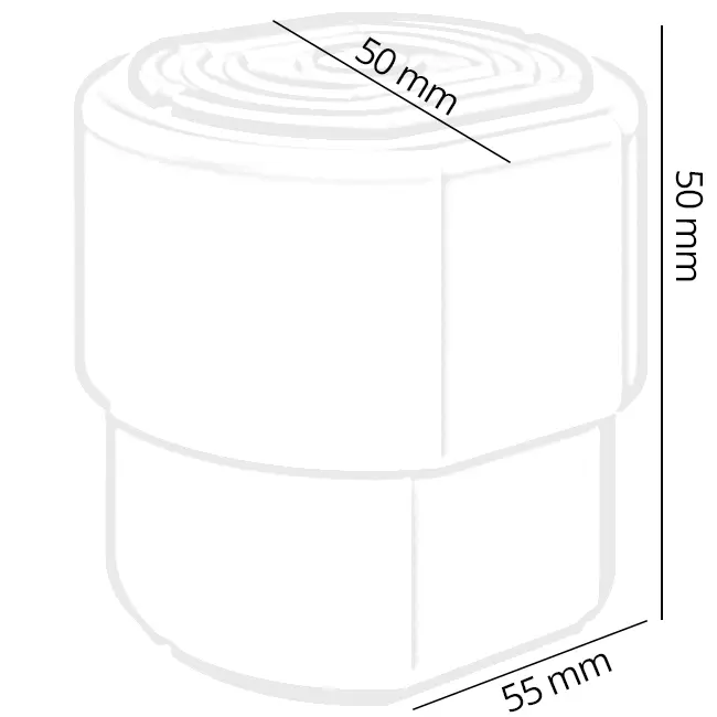 ClimaConnect Vibrationsset 1.2 blau/gelb, mit Feder, für Geräte bis 80 KG