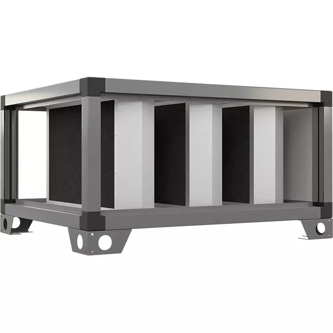 Maxivent Schalldämpfer 600 mm für M4007 horizontal - SL1