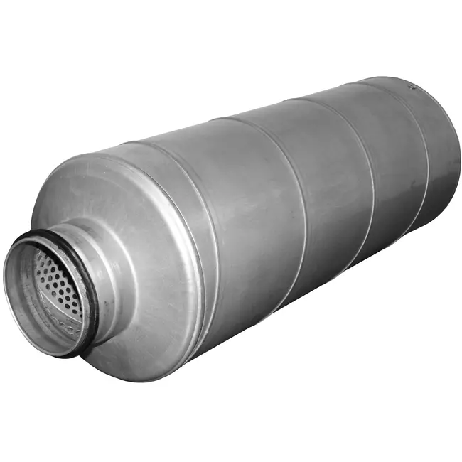 Spiro-SAFE Premium-Schalldämpfer Durchmesser 150 mm - Länge 1200 mm (100 mm Isolierung)