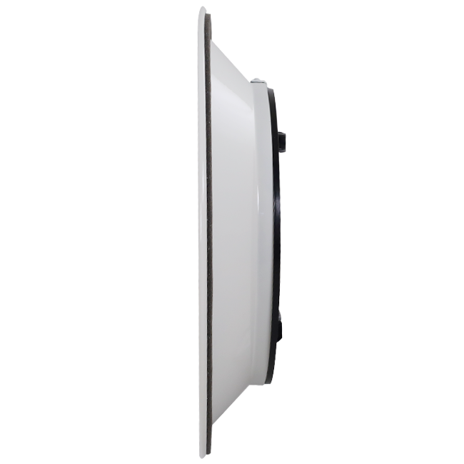 Deckendiffusor rund mit festem Muster Ø 300 mm - RAL9010