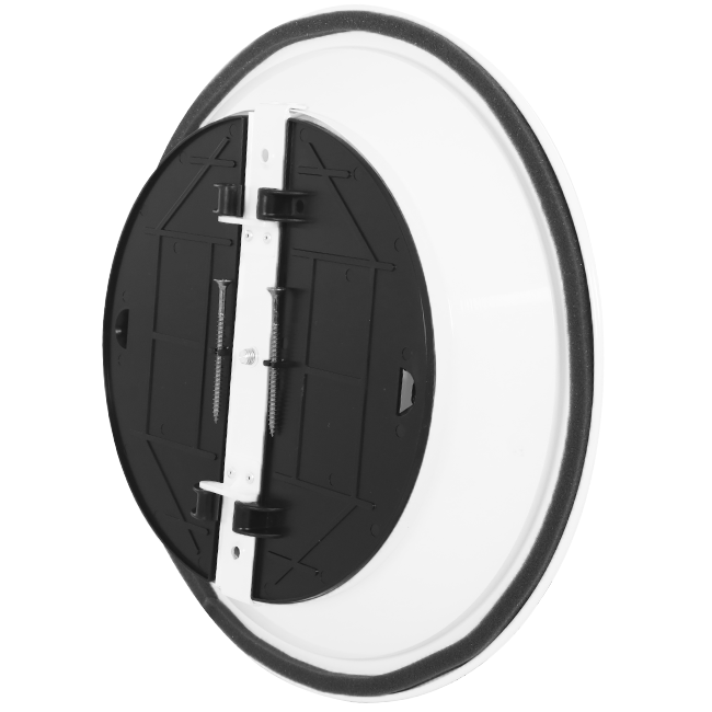 Deckendiffusor rund mit festem Muster Ø 250 mm - RAL9016