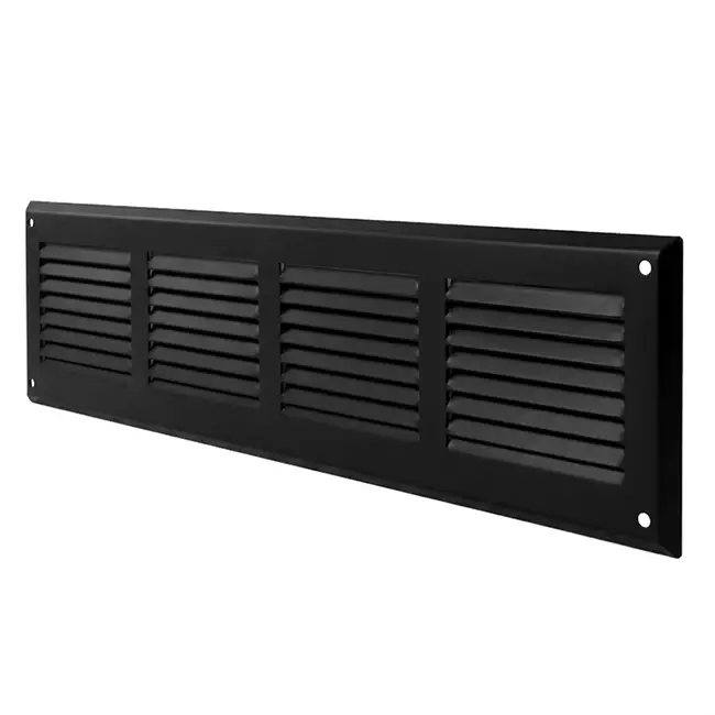 Wandauslass 300x100mm Aluminium - RAL9005 30% Glanz
