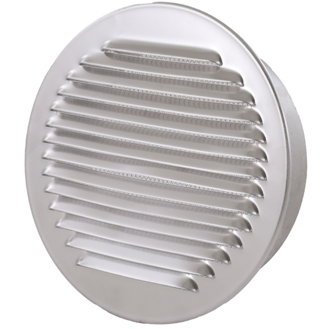 Lüftungsgitter rund 160mm Aluminium - EL-A-R160 ALU