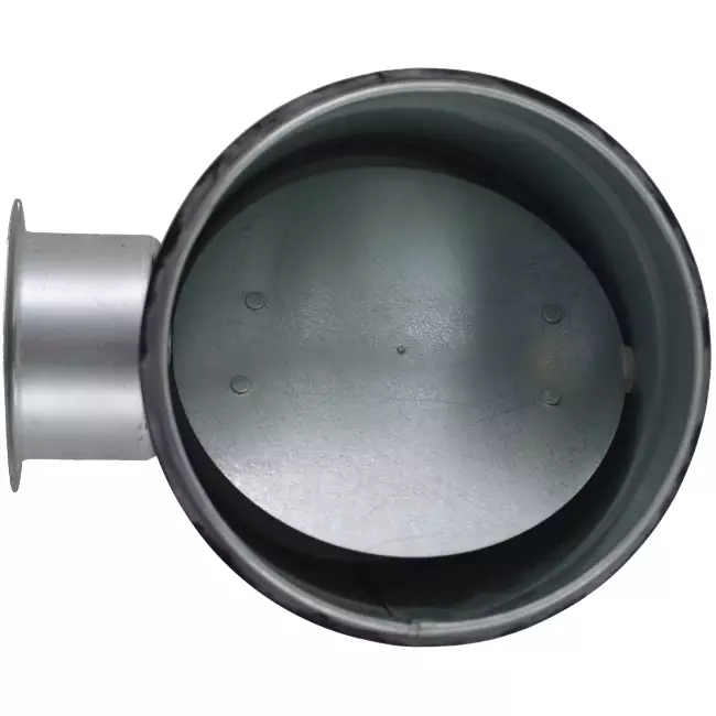 Handbetätigte Drosselklappe Ø 80mm für Wickelfalzrohre