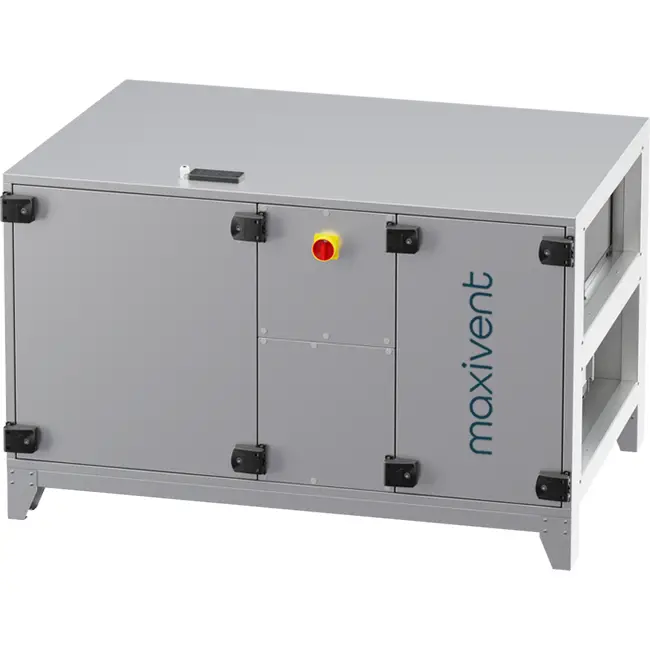 Maxivent WTW-Lüftungsgeräte mit Wärmerad, 2000 m³/h, horizontal, links – RHE 2000 H OOJL