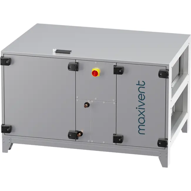 Maxivent WTW-Lüftungsgeräte mit Wärmerad, 1500 m³/h, mit DX-Wärmetauscher, horizontal rechts – RHE 1500 H ODJR