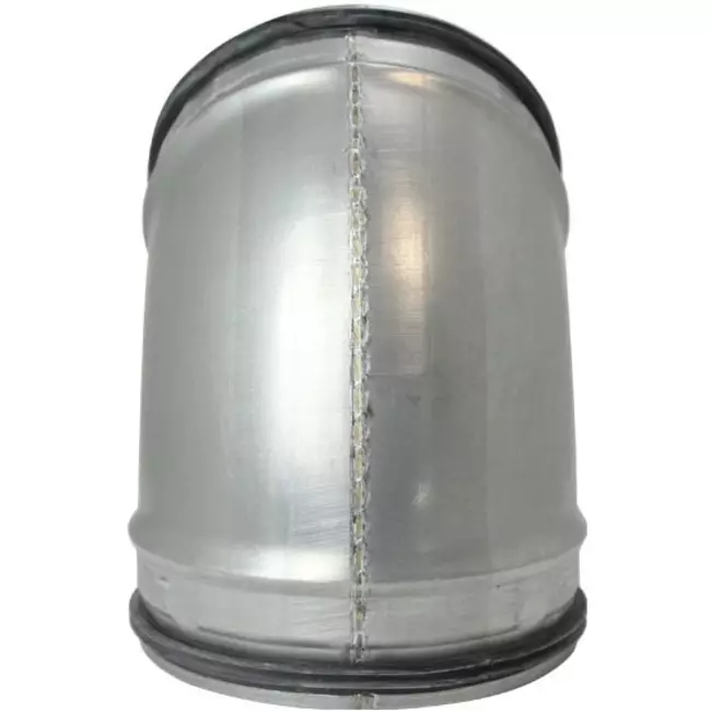 Wickelfalz Bogen 45° Ø 150mm