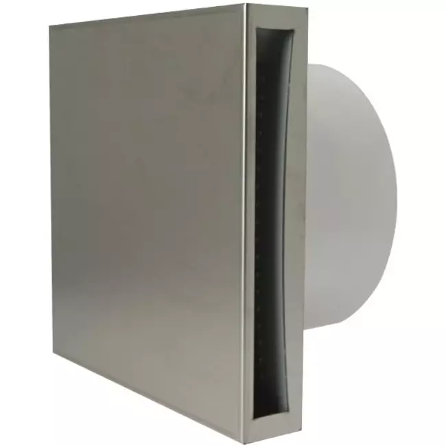 Badlüfter Ø 100mm Edelstahl - Design EET100i