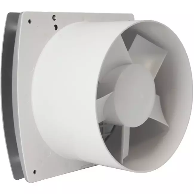 Badlüfter Ø 100mm silber - Design EET100S