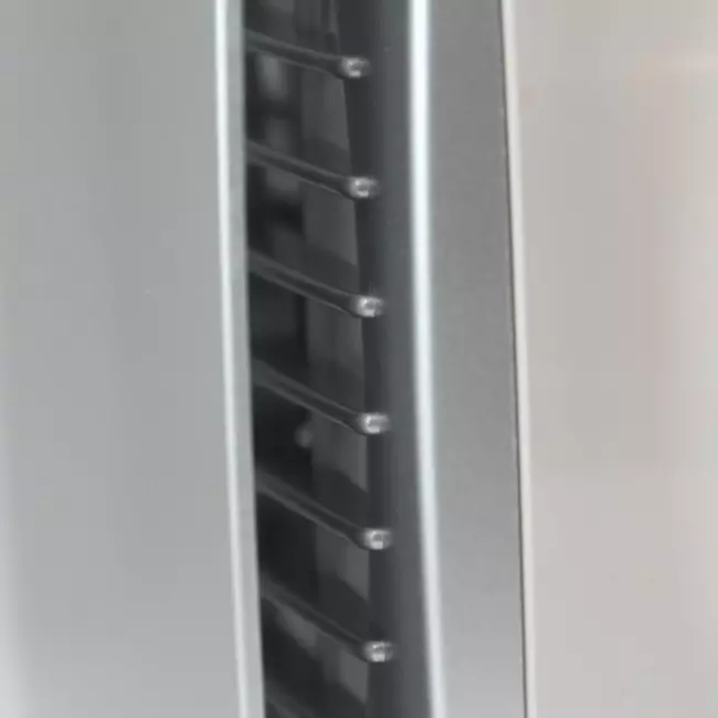 Badlüfter Ø 100mm silber - Design EET100S
