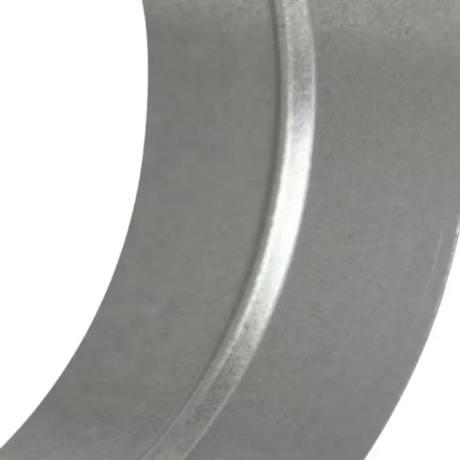 Wickelfalzrohr Muffe für Formteile mit Durchmesser 80 mm